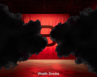 Wraith Smoke Stinger Transition | Dark Ominous Gothic Halloween Smoke VFX Optimized for Streaming