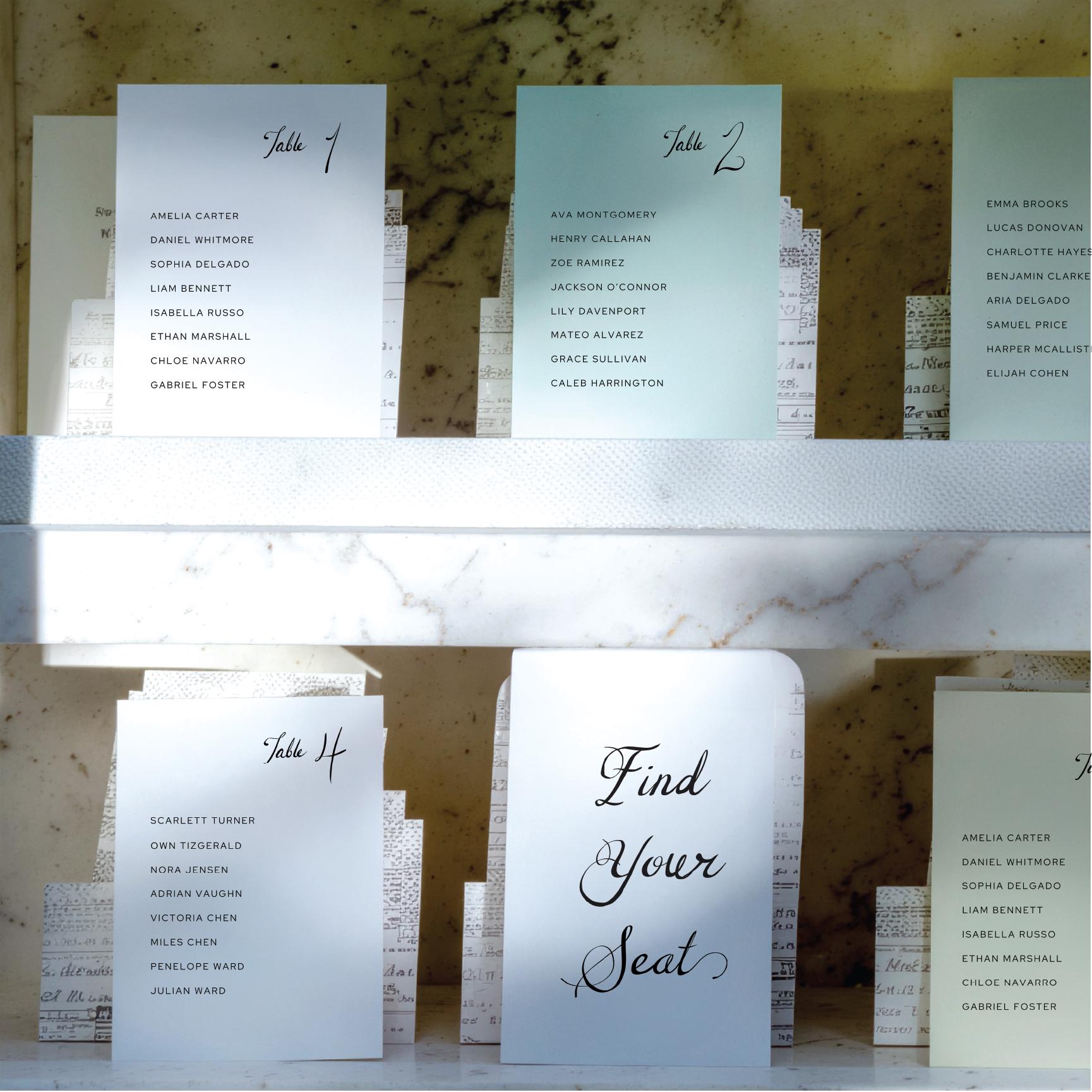 Editable Wedding Seating Chart Template: Canva Printable (digital ...