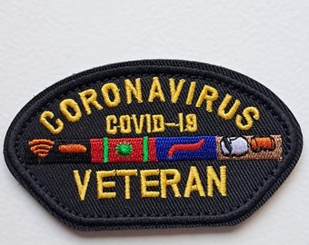 Patch adesivo divertente con anello per il calore Cov!d