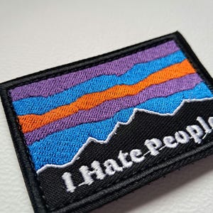 Funny Quote Brand Inspired Tactical Patch Decal with Velcro Hoop and Loop Patch