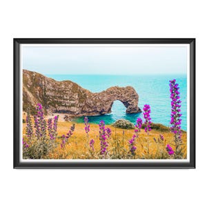 Durdle Door Art Print | A3/A4 Sizes | Dorset, England | Original Jurassic Coast Wall Art | South England Home Decor | Aesthetic Print