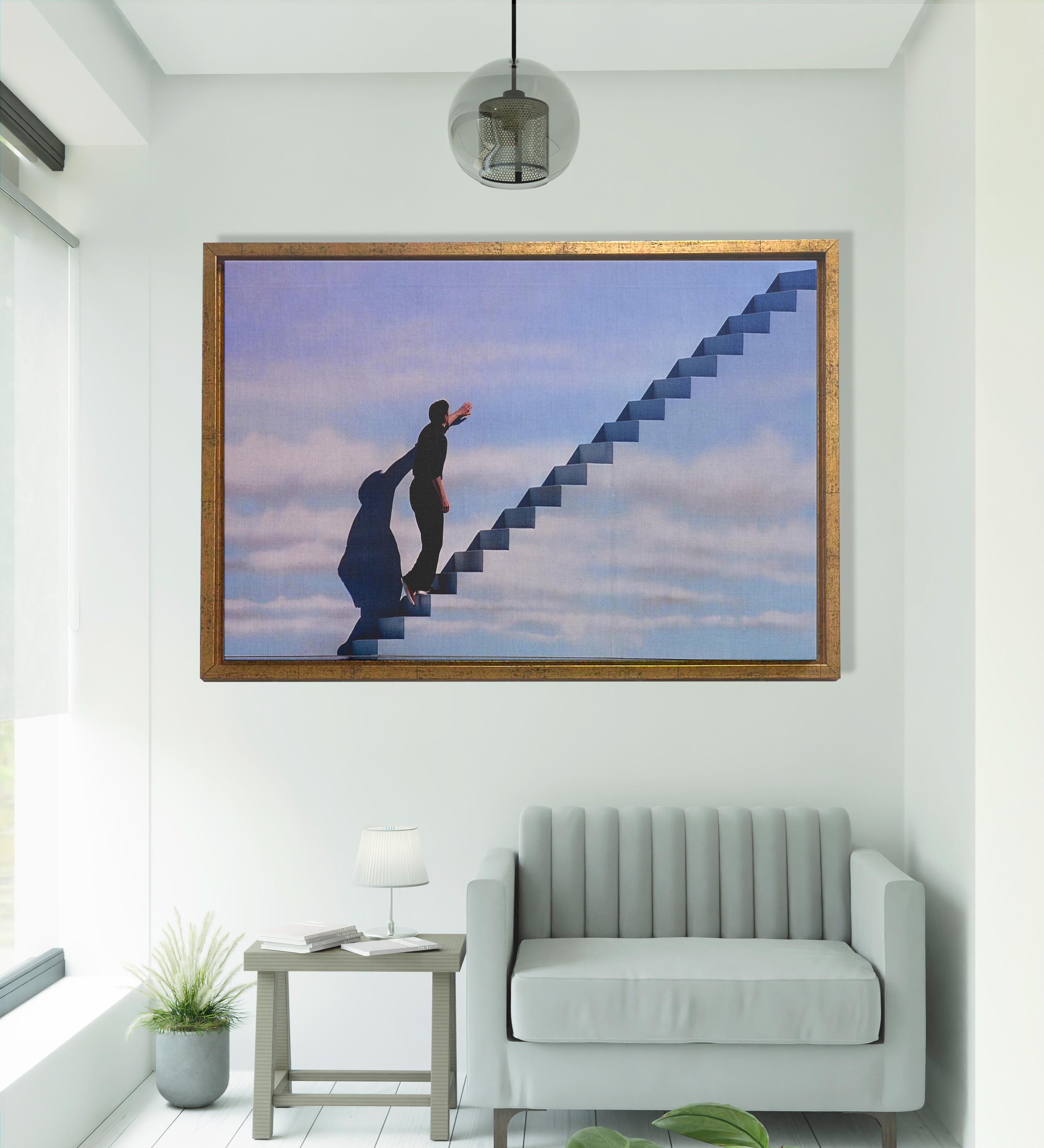 The Truman Show Movie Poster, Printable Wall Art, Truman Burbank Print - 90's, Jim Carrey, High Quality, Framed Canvas, Wall Decor,Gift idea