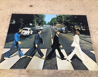 ビートルズ: アビーロード 24 x 36 インチ ロール ウォール ポスター