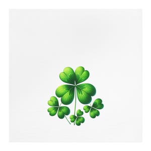 Clover tea towel