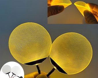 58mm Round LED Light Module – Flexible Prop Glow Insert for Cosplay Builds