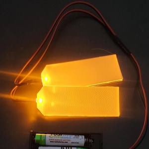 LED Eye Light Kit – DIY Flexible Glowing Module for Helmets & Cosplay Masks