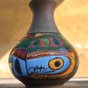 エドゥアルド・ベガ Eduardo vega フラワーベース 花瓶 ヴィンテージ Eduardo vega vase - Etsy 日本
