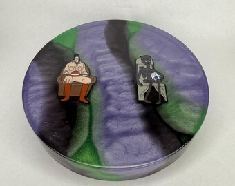 Handmade Beetlejuice Coasters – Movie Fan Gift, Halloween Decor