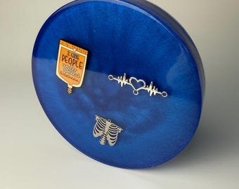 Handmade Medical Coaster, Doctor Nurse Gift, Durable Desk Decor