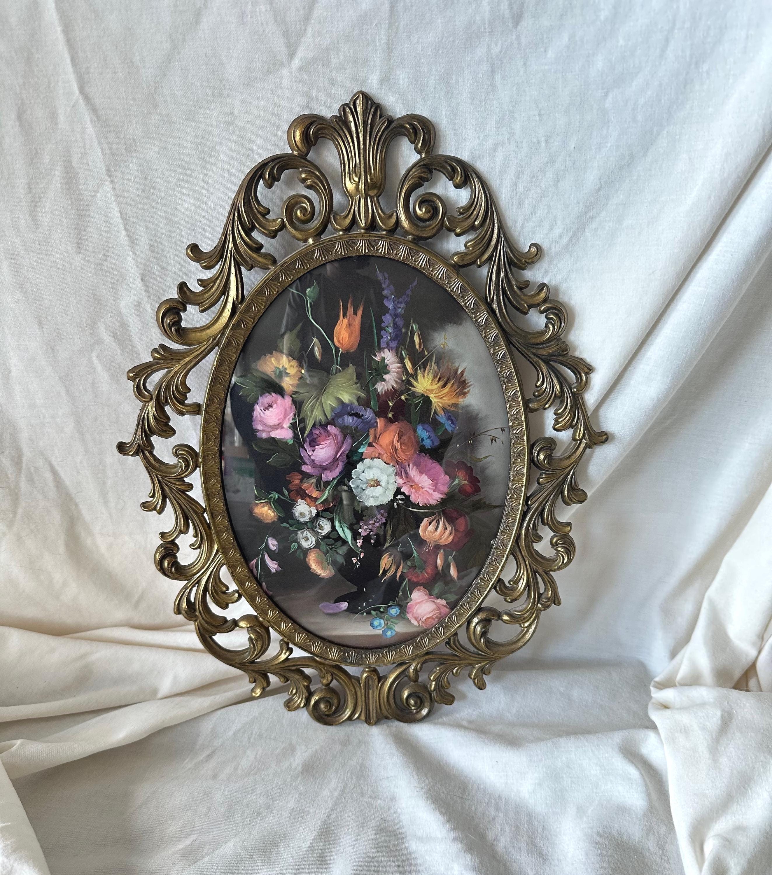 Vintage Convex Mirror Oval - Etsy
