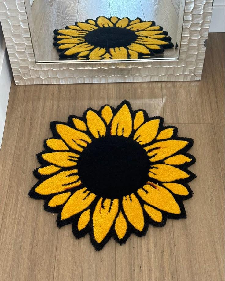 Murakami flower rug - Etsy 日本