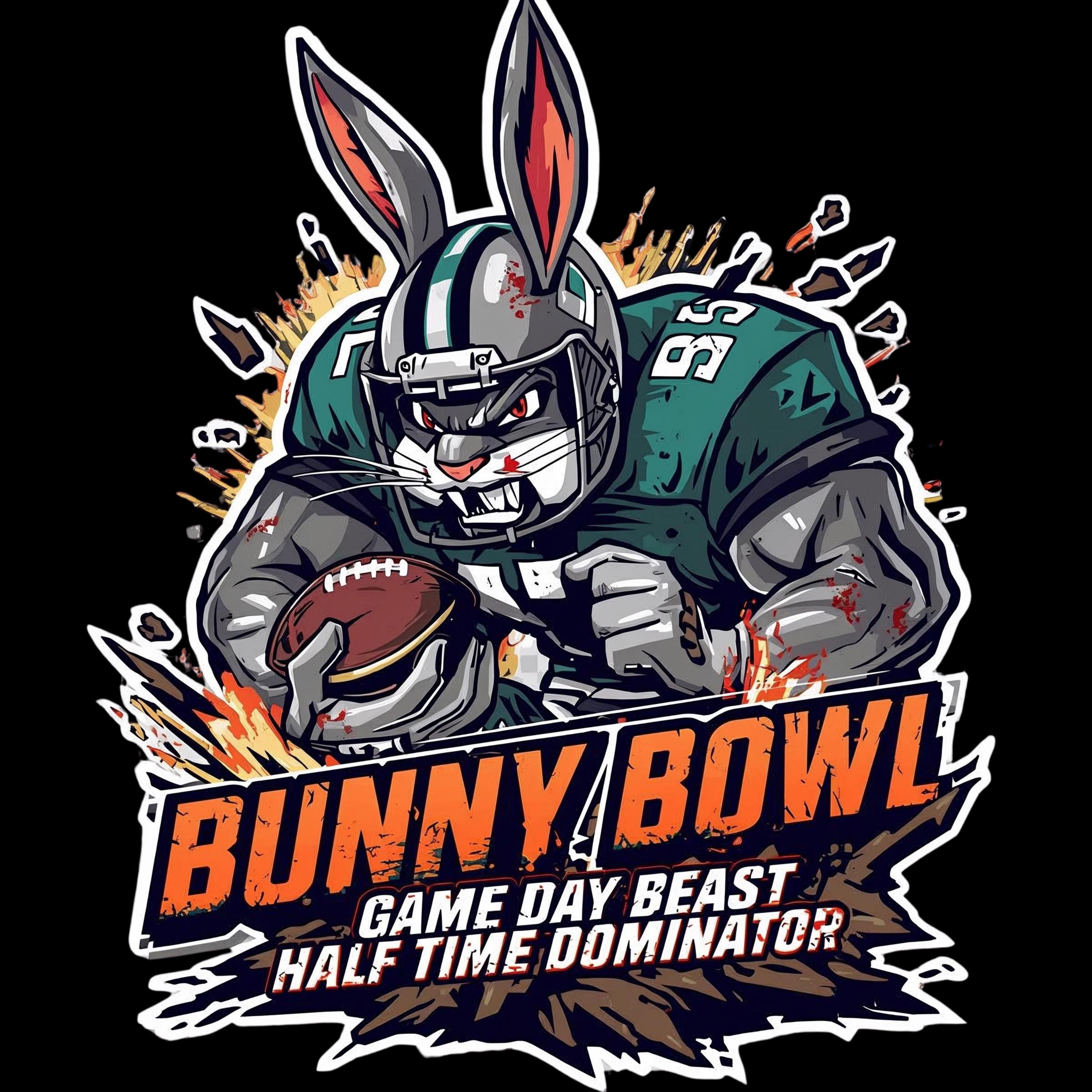 Fierce Racing Rabbit Logo Fierce Bunny Football Mascot | Game Day PNG SVG (digital Download) - Etsy