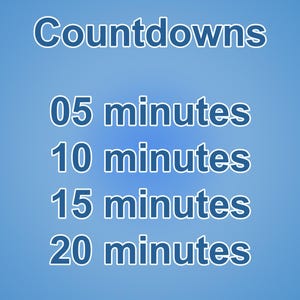 Ditgital Countdown, timer clock animation | 25 Timers countdown mp4 Hd animation