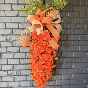 Easter carrot wreath