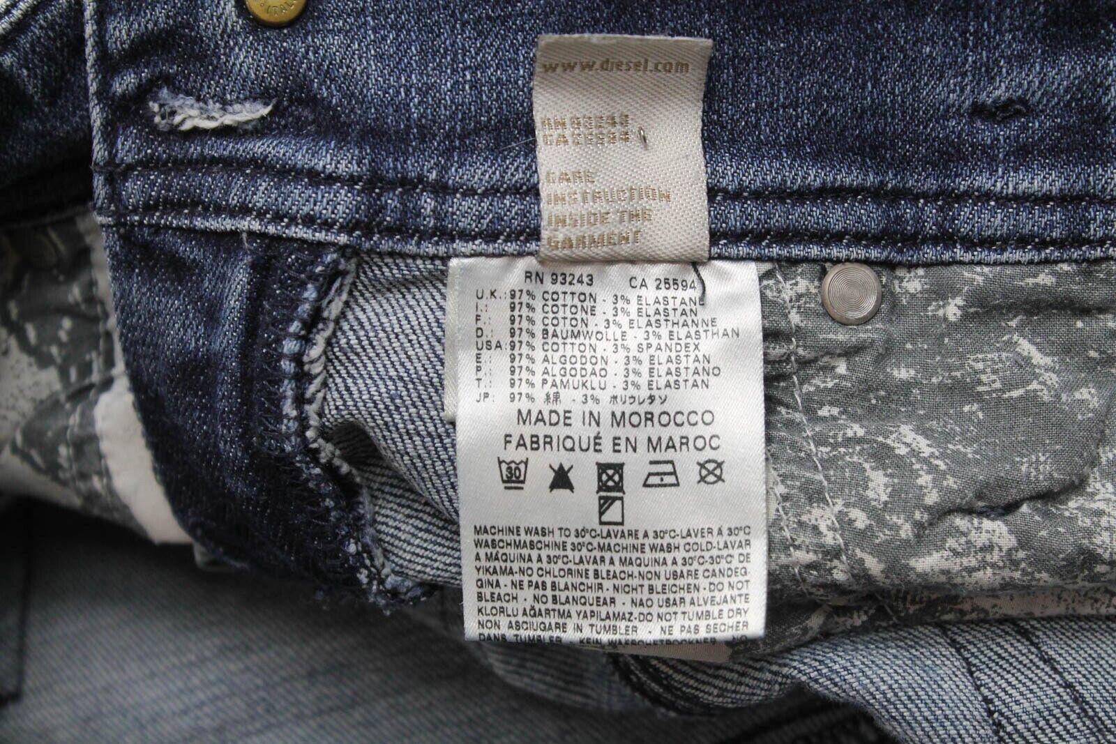 Jean Diesel Matic Femme – Taille W25 L32 – Coupe Slim Strech Délavé – Occasion Bon état