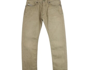 Vaqueros DIESEL D.N.A. Mutation Waykee Regular-Straight 0816N para hombre, W27, con botones
