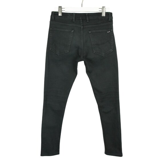 JACOB COHEN Handmade J622 Jeans Men's W34 Skinny Fit Zip Fly Black
