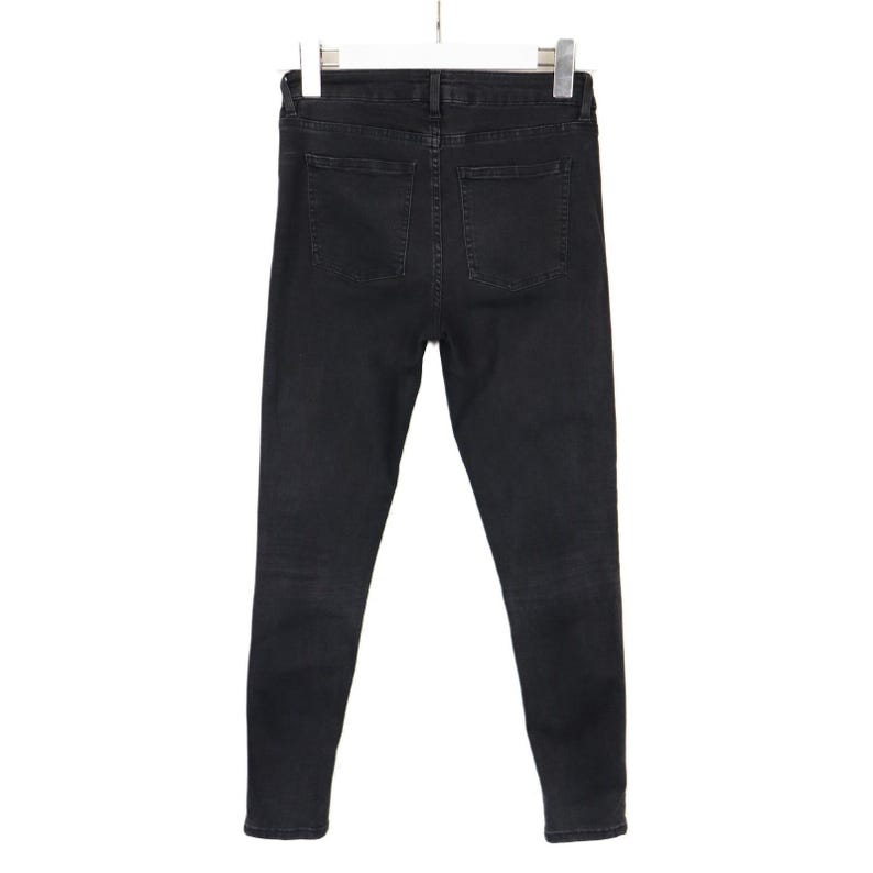 ACNE STUDIOS Skin 5 svarta jeans dam W28/L32 skinny fit stretchig ankel bild 2