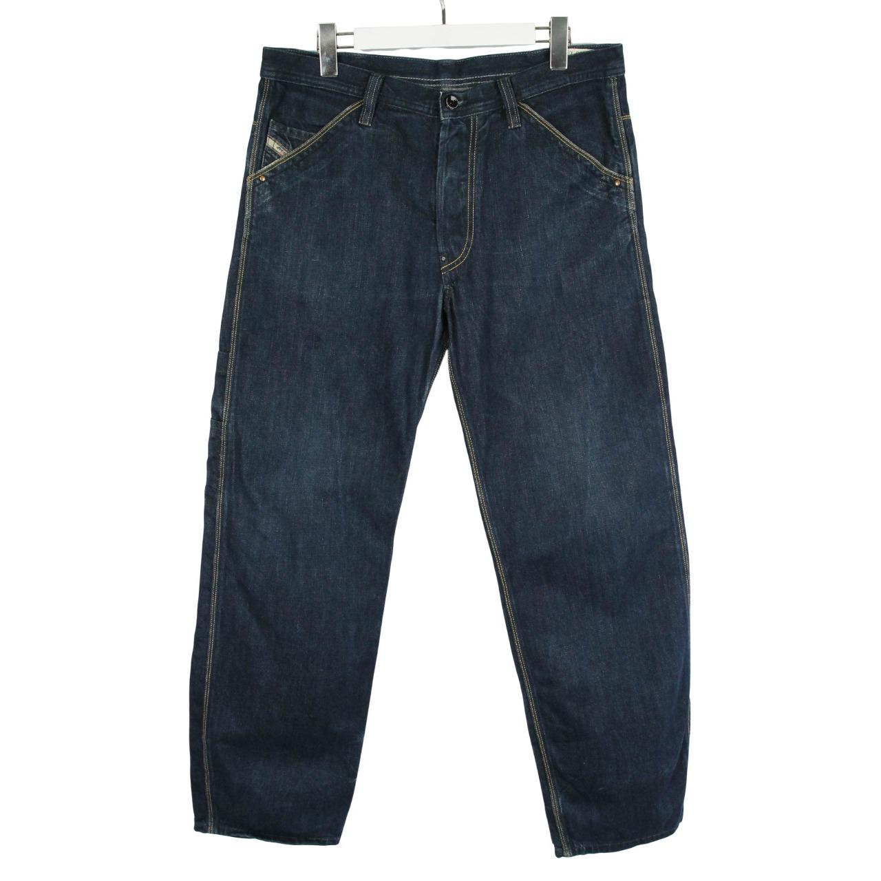 DIESEL Zulow 008IL Jeans Men's W33/L30 Straight Fit Blue Denim
