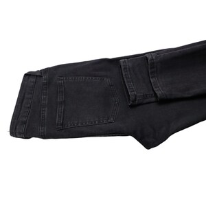 ACNE STUDIOS Skin 5 svarta jeans dam W28/L32 skinny fit stretchig ankel bild 5
