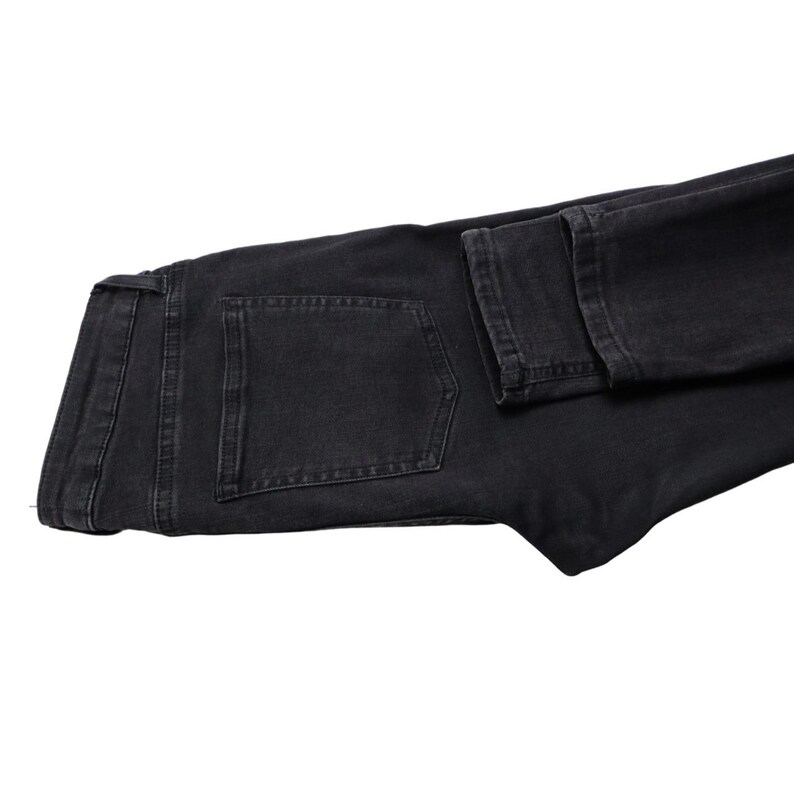 ACNE STUDIOS Skin 5 svarta jeans dam W28/L32 skinny fit stretchig ankel bild 5