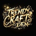 TrendyCraftsDen store logo