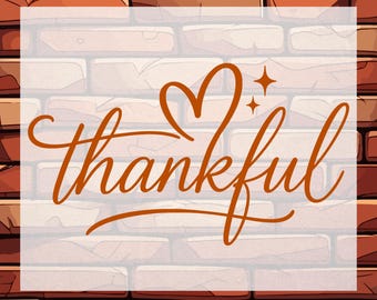 Thankful Lover DTF Ready To Press, Thanksgiving Gift Heat Transfer, Women Thankful