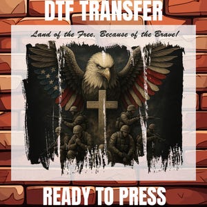 Eagle American Flag Ready To Press, 4th Of July Dtf, American Flag Dtf, Eagle Through Flag Dtf, Eagle USA Dtf, Patriotic Dtf, USA Patriotic