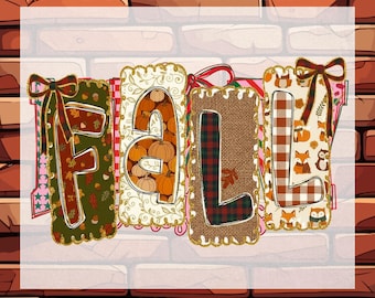 Preppy Coquette Fall DTF Ready To Press,Glitter Effect Cozy Fall Transfer, Girly Autumn Pumpkin
