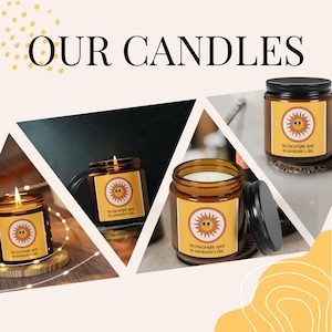 Soy Candle, Book Readers Gift, Housewarming Candle, Relaxing Scented Candle, Funny Candle
