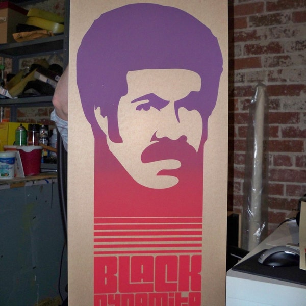 Black Dynamite Movie Poster - Limited Edition Silkscreen