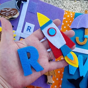 ABC Felt Quiet Book: Interactive Sensory Toy for Toddlers