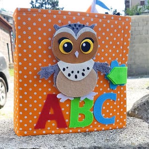ABC Felt Book: Montessori Quiet Book with Toys