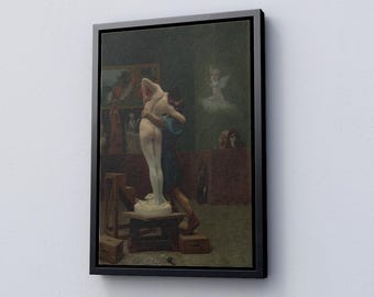 ジャン＝レオン・ジェローム：「ピグマリオンとガラテア」 1890年頃