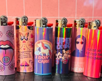 Personalized BIC Lighter Wrap – Custom Image Lighter Cover