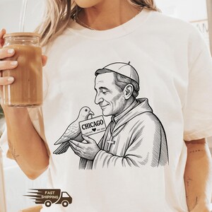 Da Pope Chicago Shirt: Catholic Christian Tee