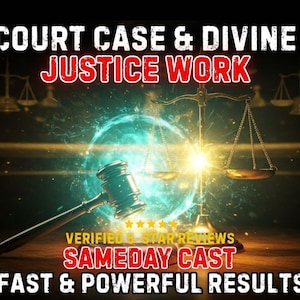 COURT CASE VICTORY Spell | Win Legal Case | Fast Results | Divine Justice Spell | Court Case Spell | Same Day Spell | Victory Spell