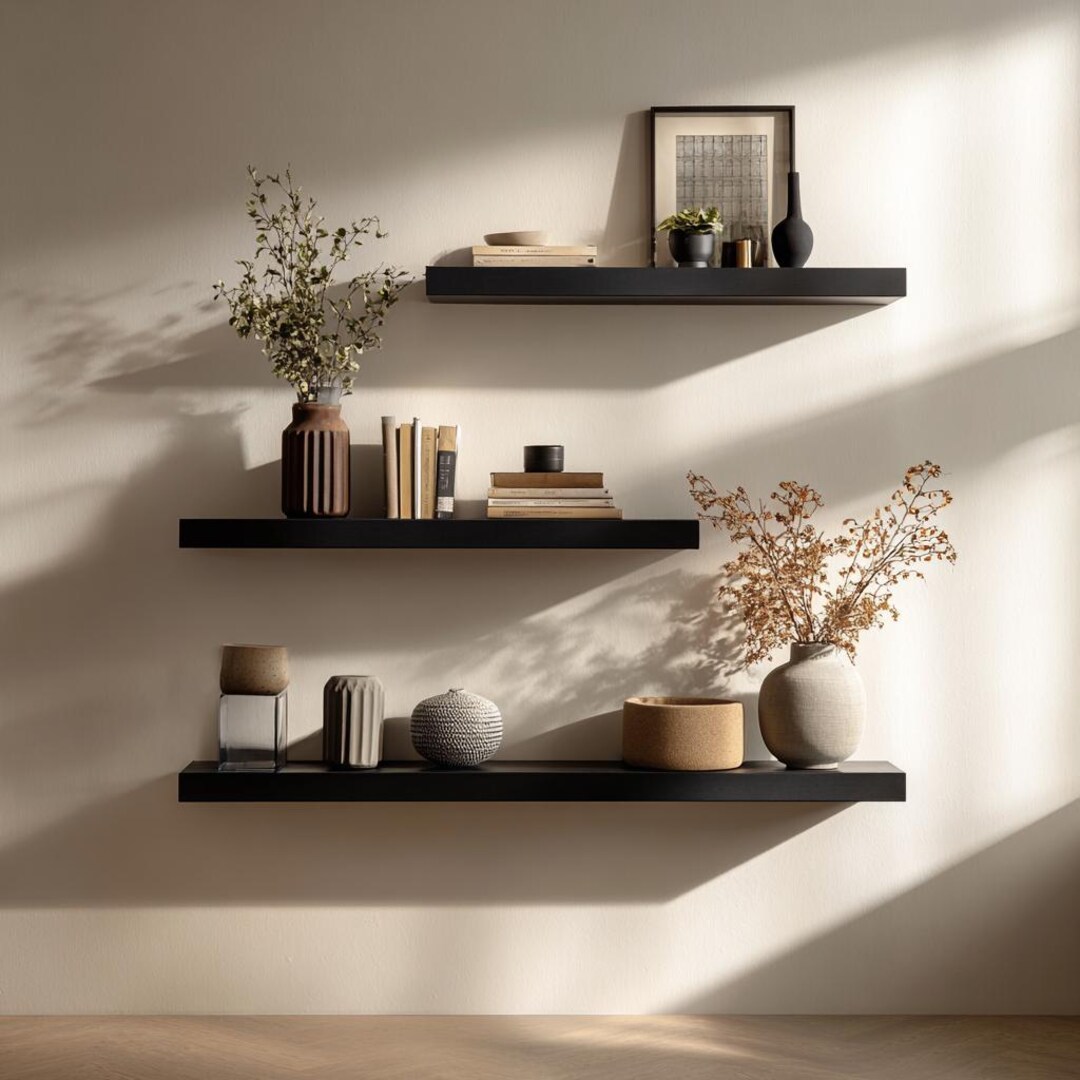 Contemporary Floating Shelf – Elegant Modern Design - Etsy