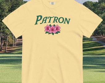 Patron Golf Shirt, Augusta inspiriert Comfort Colors Tee