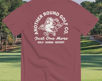 Nur noch ein Rundes Birdie Comfort Colors Golf T-Shirt