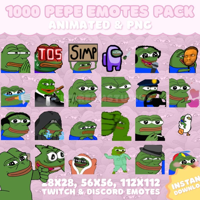 Pepeevil Pepe Gif - Etsy UK