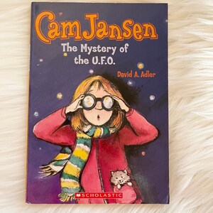 VTG Cam Jansen The Mystery Of The U.F.O. by David Adler - Early Kids Chapter Book - Softcover