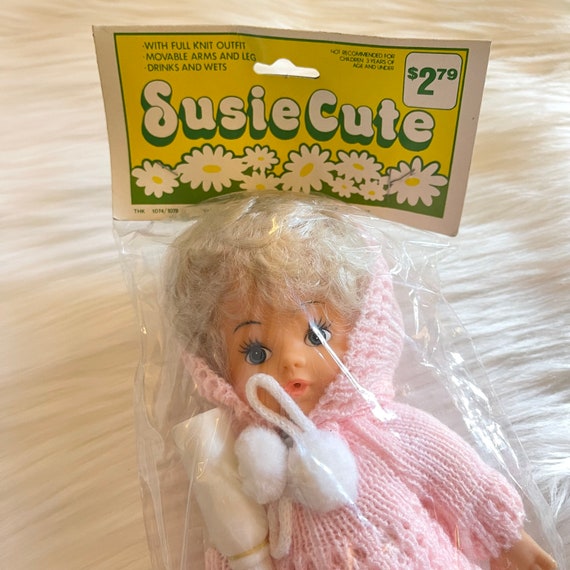 VTG Susie Cute Doll Drinks Wets Movable Arms and Legs NOS Etsy