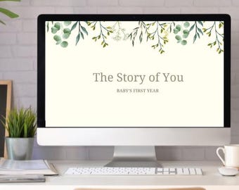 Baby&#39;s First Year Video Template