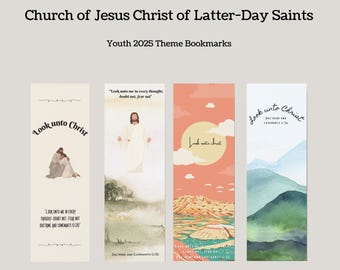 Look Unto Christ Bookmarks