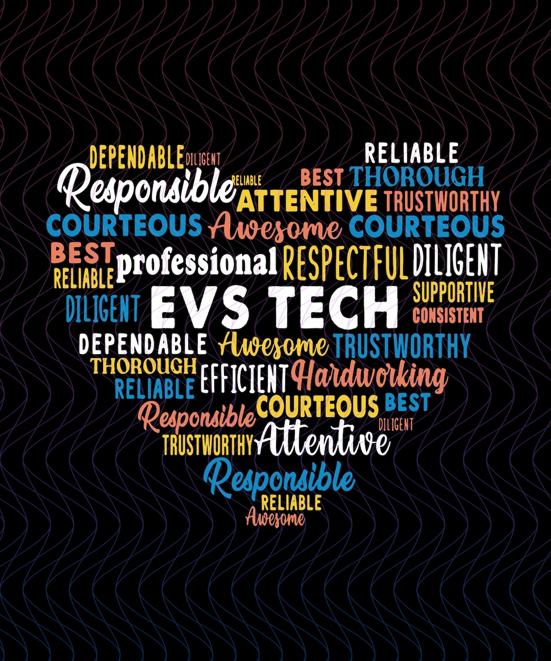EVS Tech Appreciation PNG: Environmental Services Squad Heart Design - Etsy