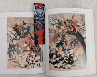 Samurai Warrior Bookmark: Intricately Designed