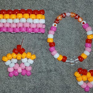 Scena/Emo/Rave/Y2K LGBTQ+ Pride Kandi Zestawy biżuterii