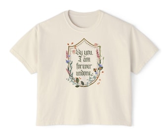 Ludzie Powietrza - Książkowy damski T-shirt w kwadratowym stylu