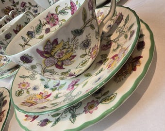 Minton Haddon Hall Bone China Tea Set 25 Pcs - Etsy